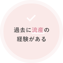 過去に流産の経験がある