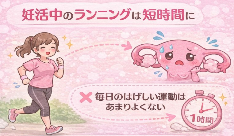 妊活中ランニング