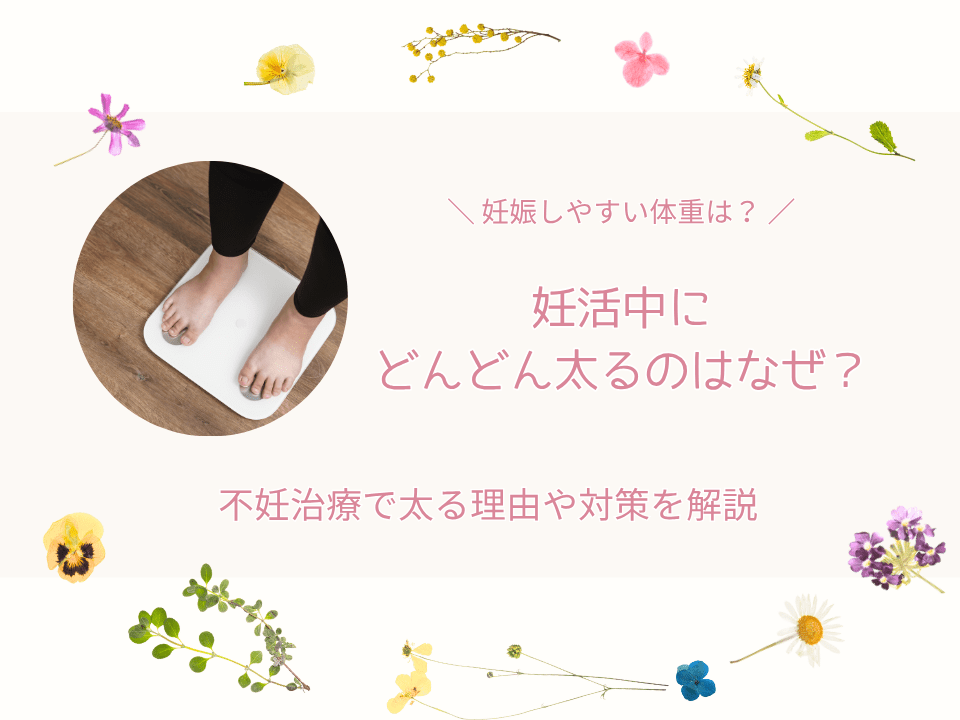 妊活中にどんどん太る