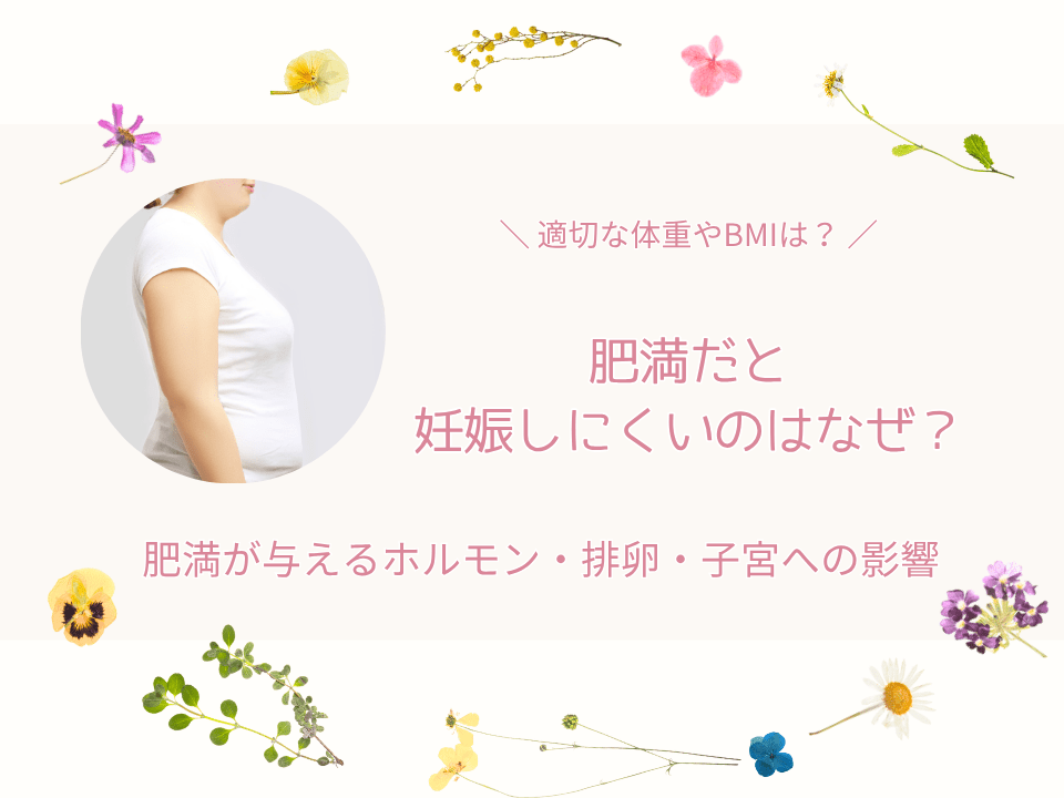 肥満妊娠しにくいなぜ